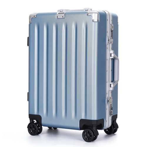 A.K. ABS+PC Wheel Luggage Suitcase AK-1711-24.BLU