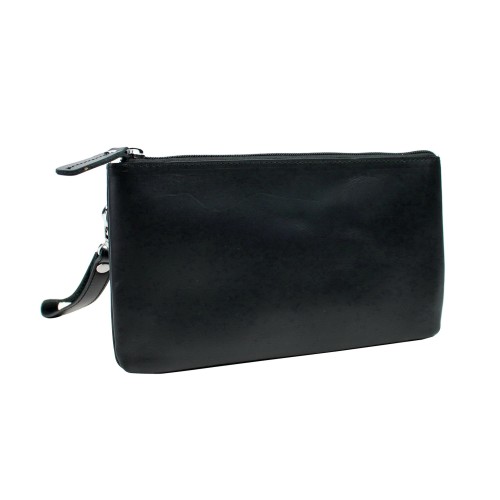 Large Clutch Zipper Wallet  B118.BLK