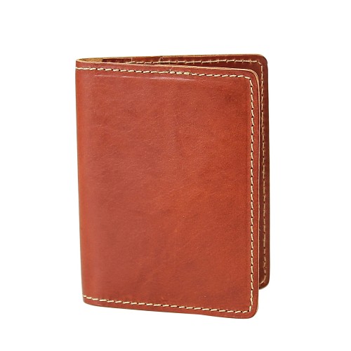 Full Grain Leather Simple Card Holder B188WR