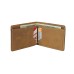 Full Grain Leather Compact Wallet Card Holder B189DB