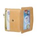 Full Grain Leather 2-Tier Level Card ID Holder B192BRN