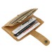 Full Grain Leather 2-Tier Level Card ID Holder B192BRN