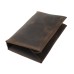 Cowhide Leather Folding Credit Card Cash Holder B25DB