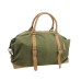 Classic Antique Sytle Cotton Canvas Medium Duffle GYM Bag C75. Military Green