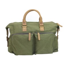 Classic Canvas Over Night Travel Bag CD02.Green