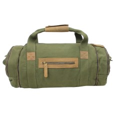 Classic Small Canvas Carry On Duffle Bag CD03 Green