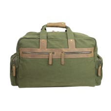 Classic Large Canvas Duffle Travel Bag CD04.Green