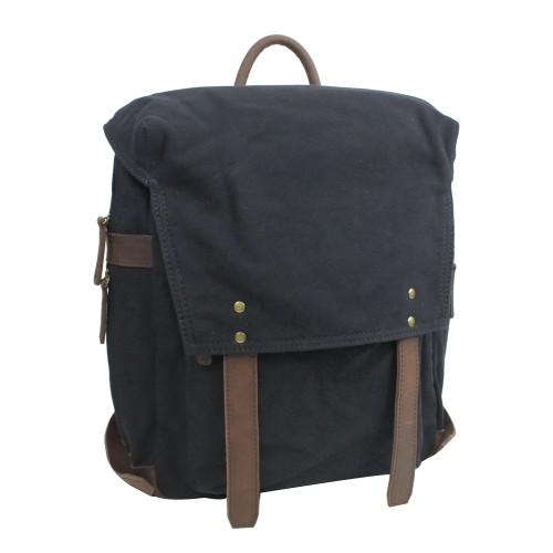 Sport Canvas Backpack Rucksack CK01.Black