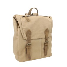 Canvas Casual Travel Backpack CK05.Khaki