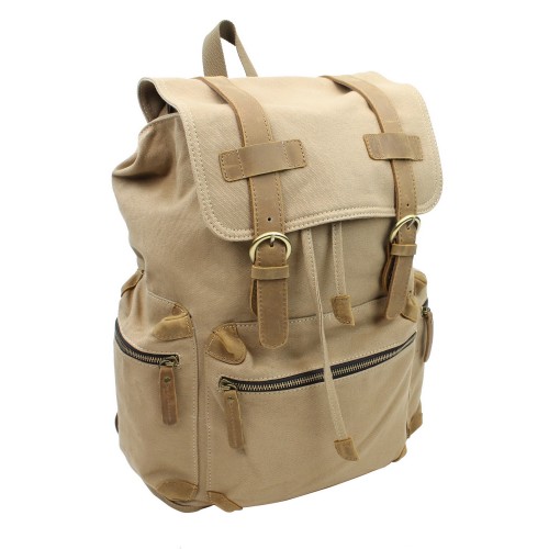 Classic Large Canvas Backpack CK10.Khaki