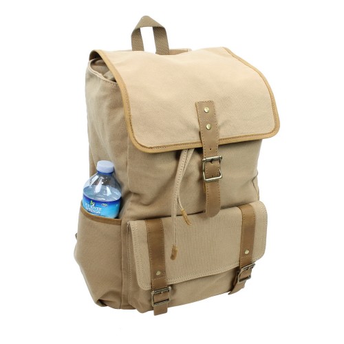 Classic Large Canvas Backpack CK12.Khaki