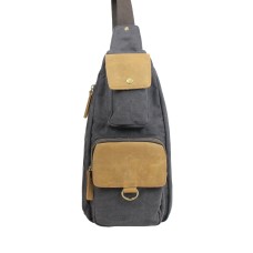 Long Shape Slide Shoulder Chest Pack CK81.Grey