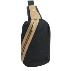 Fashion Style Canvas Chest Pack CK82.Black