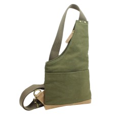 Slim Casual Canvas Chest Pack CK83.Green