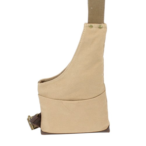 Slim Casual Canvas Chest Pack CK83.Khaki