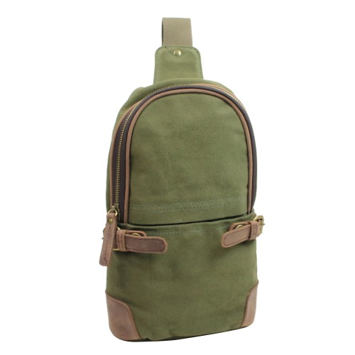 Simple Canvas Chest Pack CK84.Green