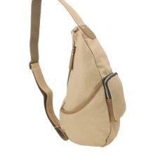 Spacious Shoulder Carry Travel Pack Bag CK93.Khaki
