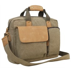 Casual Style Canvas Laptop Messenger Bag CM01.KG