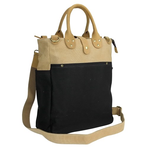 Spacious Roomy Casual Shoulder Bag CM02.BLK