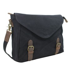 Casual Style Canvas Messenger Bag CM04.BLK