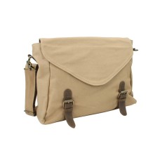 Casual Style Canvas Messenger Bag CM04.Khaki