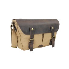 Casual Style Canvas Messenger Bag CM05.Khaki