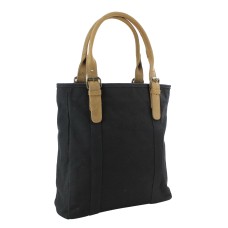 Casual Style Canvas Shoulder Tote CM10.BLK