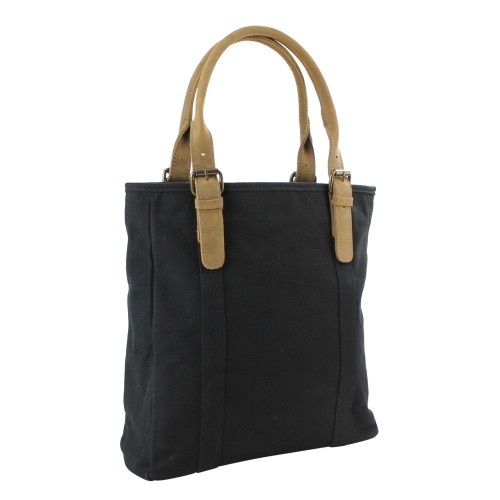 Casual Style Canvas Shoulder Tote CM10.BLK