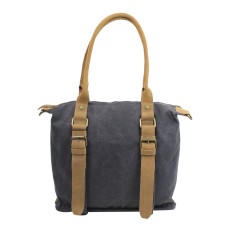 Classic Canvas Shoulder Messenger Bag CM11.Grey