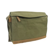 Casual Style Canvas Messenger Bag CM13. Green