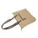 Casual Style Canvas Shoulder Tote CM14.Khaki