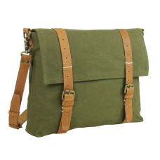 Casual Style Slim Canvas Messenger Bag CM16.GRN