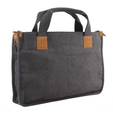 Canvas Messenger Casual Bag with Lift Handle CM34.GRY