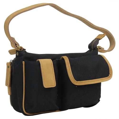 Casual Style Daily Shoulder Purse CS01.BLK