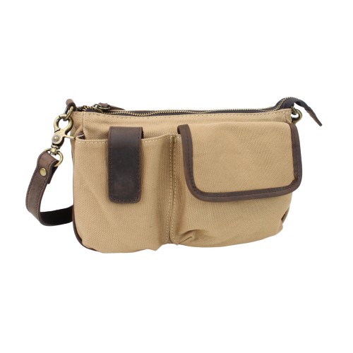 Casual Style Daily Shoulder Purse CS01.Khaki