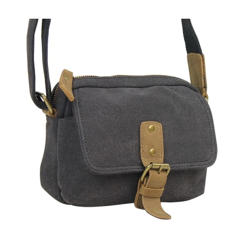 Small Parent-Child Canvas Shoulder Bag CS05.GRY