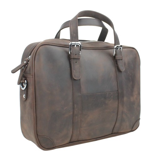 Cowhide Leather Casual Laptop Bag L24.DS