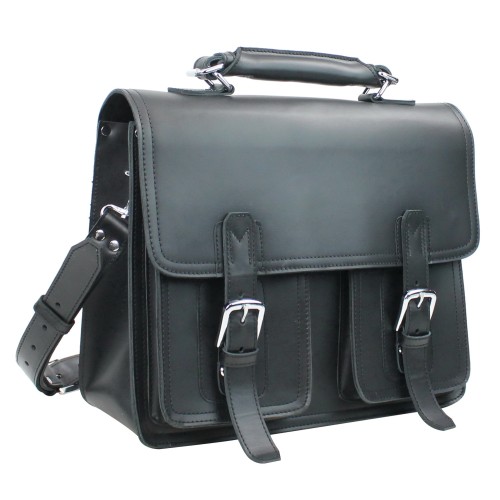 Pro Leather Briefcase Laptop Case L36.BLK