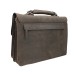 Medium Leather Briefcase L39.Black