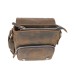 Full Grain Leather Satchel Handbag L77. Vintage Brown