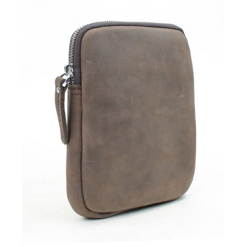 Cowhide Leather Big Pouch LA93DS