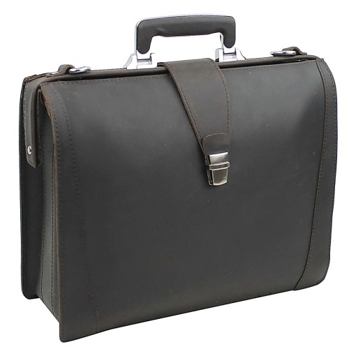 Full Grain Leather Business Pro Case LB11.Dark Brown