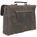 Full Grain Leather Business Pro Case LB14.Dark Brown