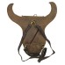 Handmade Full Leather Cowhide Bull Head Backpack LK01.VB