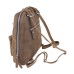 Full Grain Cowhide Leather Backpack-Small Size LK09.BLK