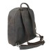 Full Grain Cowhide Leather Backpack LK10.Dark Brown