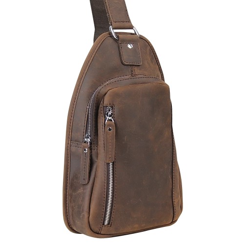 Full Grain Cowhide Leather Chest Pack LK16.VB