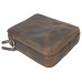 Cowhide Leather Messenger Shoulder Bag LM13.Vintage Distress