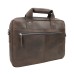 Classic Medium Full Grain Leather Messenger Laptop Bag LM21.Distress