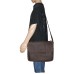 Medium Full Grain Leather Messenger Bag LM32.DS